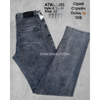 Atwolves Класичні джинси сірого кольору Classic fit 32-38 6512