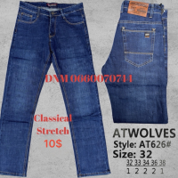 Atwolves Класичні джинси синього кольору Classic fit 32-38 626