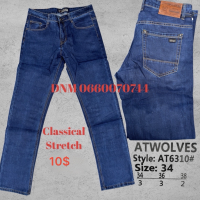 Atwolves Класичні джинси синього кольору Classic fit 34-38 6310