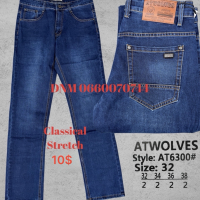Atwolves Класичні джинси синього кольору Classic fit 32-38 6300