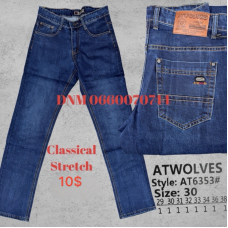 Atwolves Класичні джинси синього кольору Classic fit 29-38 6353