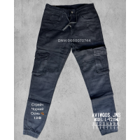 Aviwgos Джогери брюки чорного кольору Joggers 30-40 9215