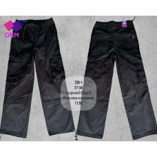 Aviwgos Баггі джинси чорного кольору Baggy 27-34 720-1