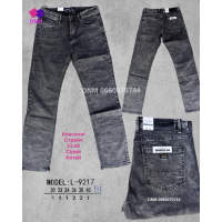 Aviwgos Класичні джинси сірого кольору Classic fit 32-40 9217
