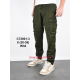 Baron Джогери брюки хакі кольору з боковими кишенями Jogger fit 30-38 75801-3
