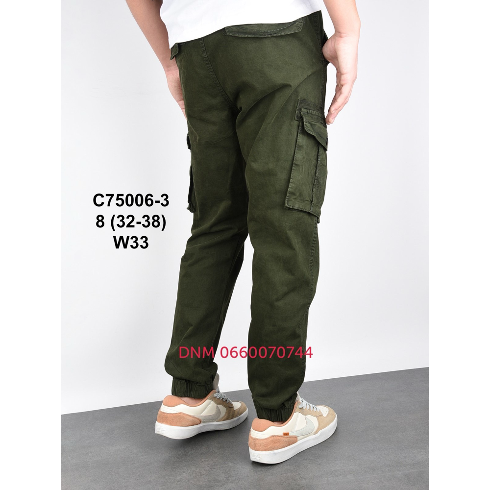 Baron Джогери брюки хакі кольору з боковими кишенями Jogger fit 32-38 75006-3