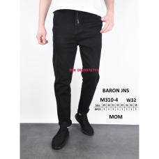 Baron Мом джинси сірого кольору Mom fit 29-38 310-4