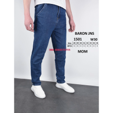 Baron Мом джинси синього кольору Mom fit 28-36 1501