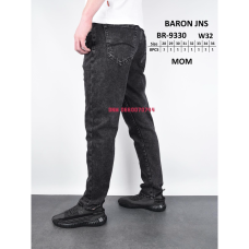 Baron Мом джинси сірого кольору Mom fit 28-36 9330