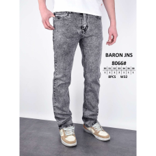 Baron Класичні джинси сірого кольору Classic fit 30-38 8066
