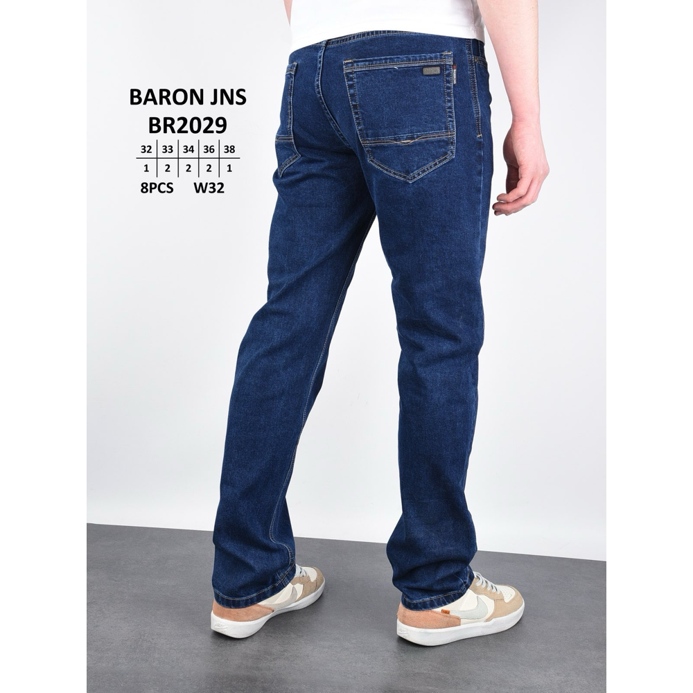 Baron Класичні джинси синього кольору Classic fit 32-38 2029
