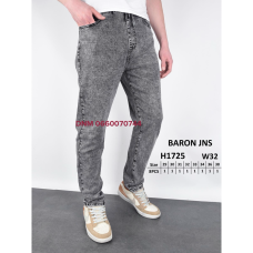 Baron Мом джинси пояс резинка сірого кольору стрейч весна 29-38 1725