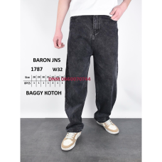 Baron Баггі джинси сірого кольору Baggy 28-34 1787