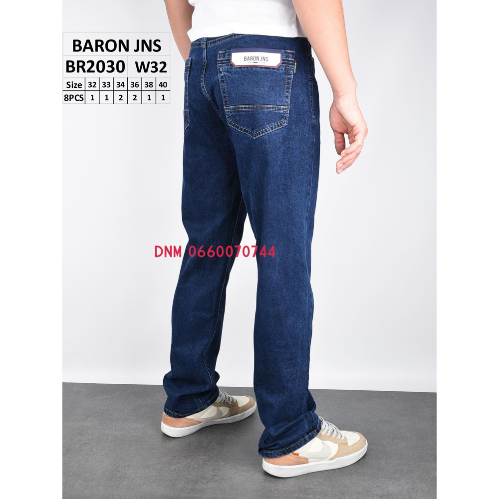 Baron Класичні джинси синього кольору Classic fit 32-40 2030