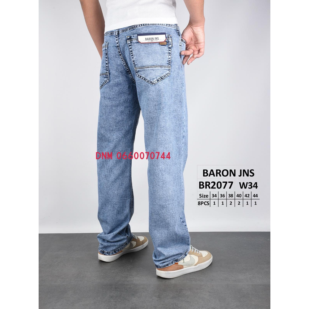 Baron Класичні джинси блакитного кольору Classic fit 34-44 2077