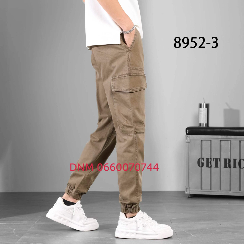 Baron Джогери брюки коричневого кольору Joggers 28-36 8952-3