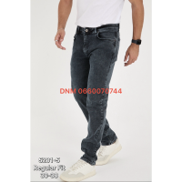 Blackzi Regular джинси сіро-синього кольору штанка по нозі весна 30-38 5201-5