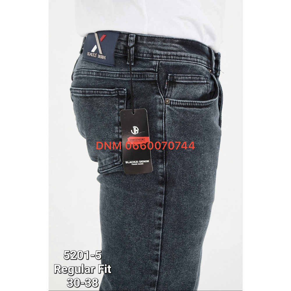 Blackzi Regular джинси сіро-синього кольору штанка по нозі весна 30-38 5201-5