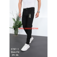 Sea lion Slim fit звужені джинси чорного кольору весна 29-36 3787-1