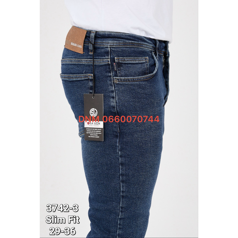 Sea lion Slim fit звужені джинси синього кольору весна 29-36 3742-3