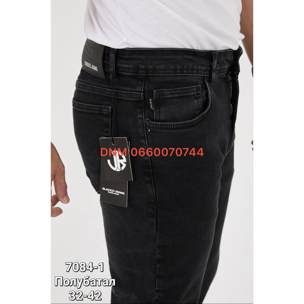 Blackzi Regular джинси сірого кольору штанка по нозі весна 32-42 7084-1 