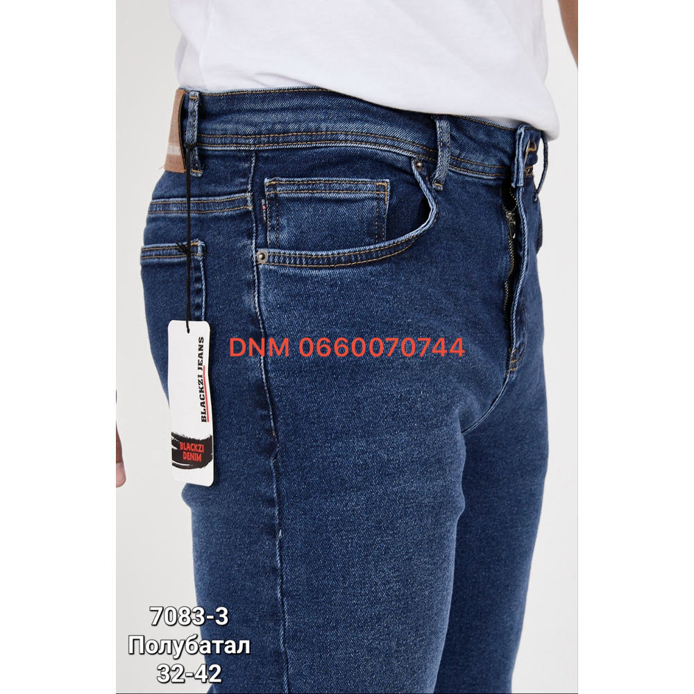Blackzi Regular джинси синього кольору штанка по нозі весна 32-42 7083-3