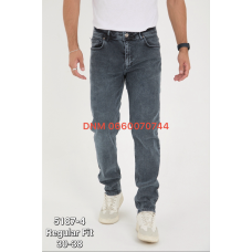 Blackzi Regular джинси сіро-синього кольору штанка по нозі весна 30-38 5187-4