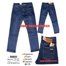 Captain Класичні джинси синього кольору Classic fit 29-38 19107
