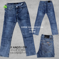 Fangsida  Класичні джинси синього кольору Classic fit 31-38 8738A2
