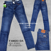 Fangsida  Класичні джинси синього кольору Classic fit 30-38 8746A3