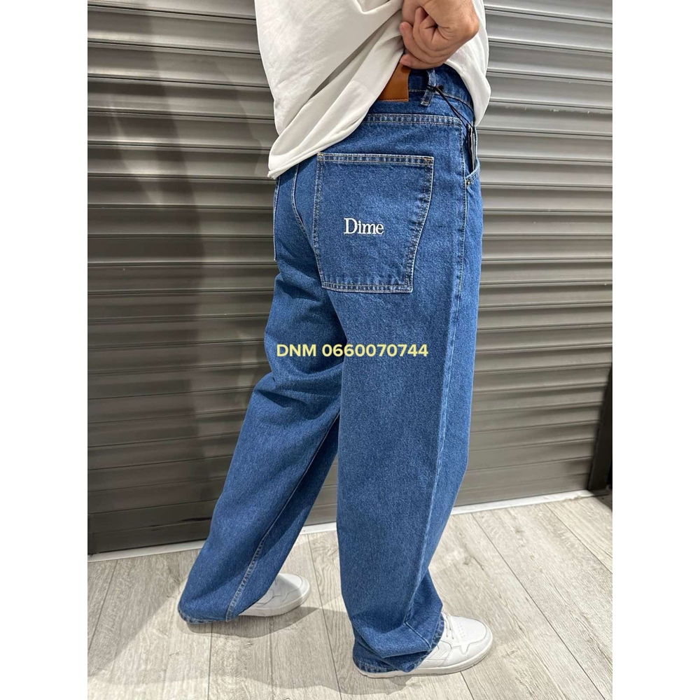 Dime Баггі джинси синього кольору Baggy 28-36 289