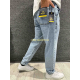 John Lucca Мом джинси синього кольору Mom fit 28-36 088