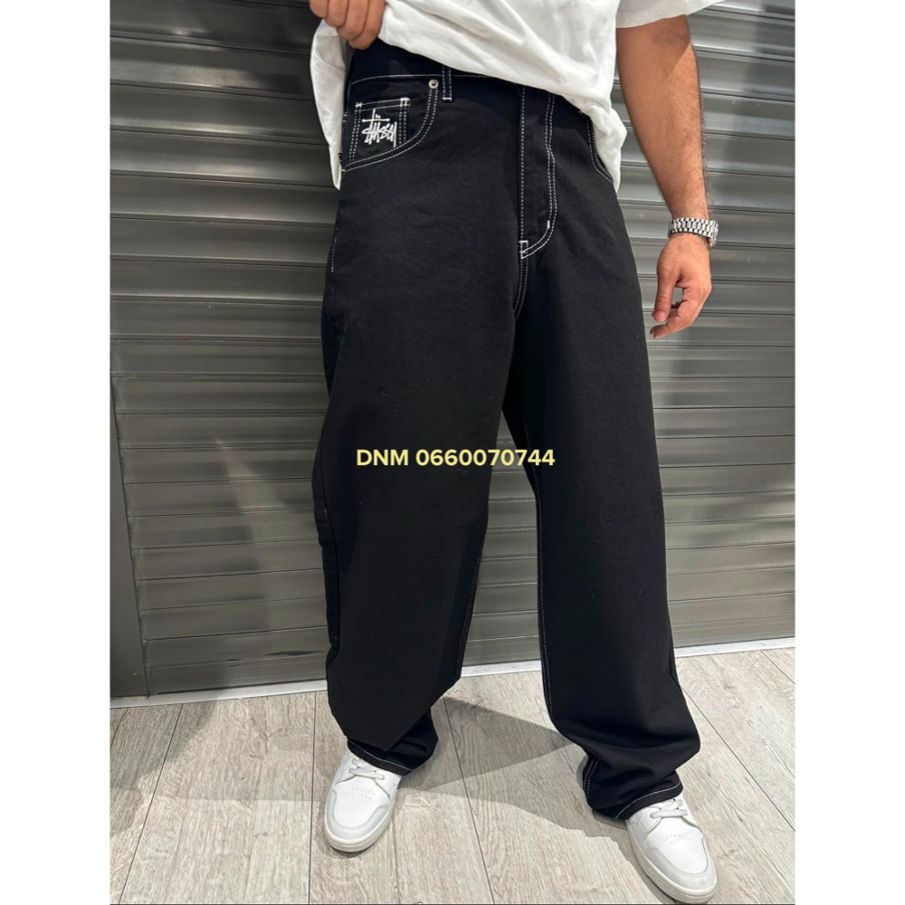 John Lucca Баггі джинси чорного кольору Baggy 28-36 461