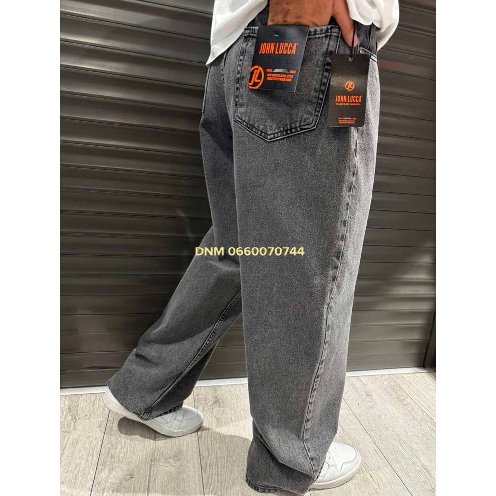 John Lucca Баггі джинси сірого кольору Baggy 28-34 099