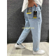 John Lucca Мом джинси синього кольору Mom fit 28-36 087