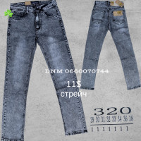Luvans  Класичні джинси сірого кольору Classic fit 29-38 320