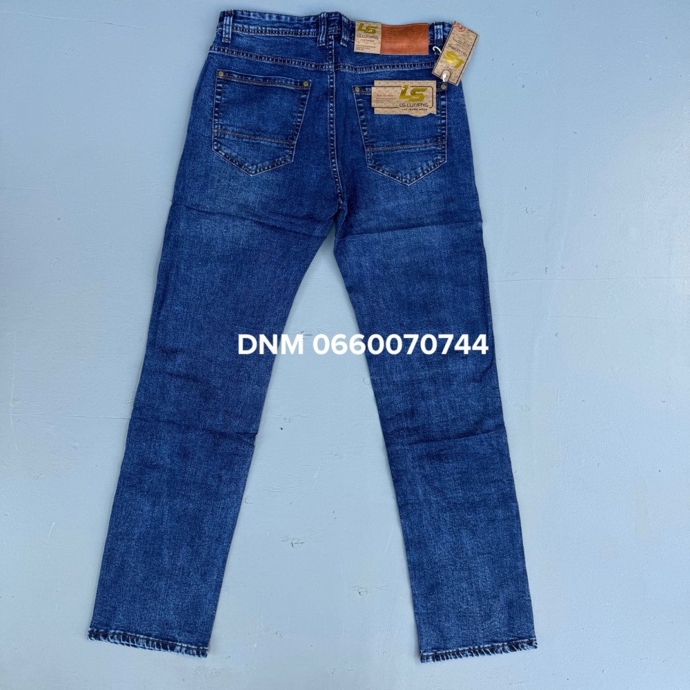 Luvans  Класичні джинси синього кольору Classic fit 34-44 308D