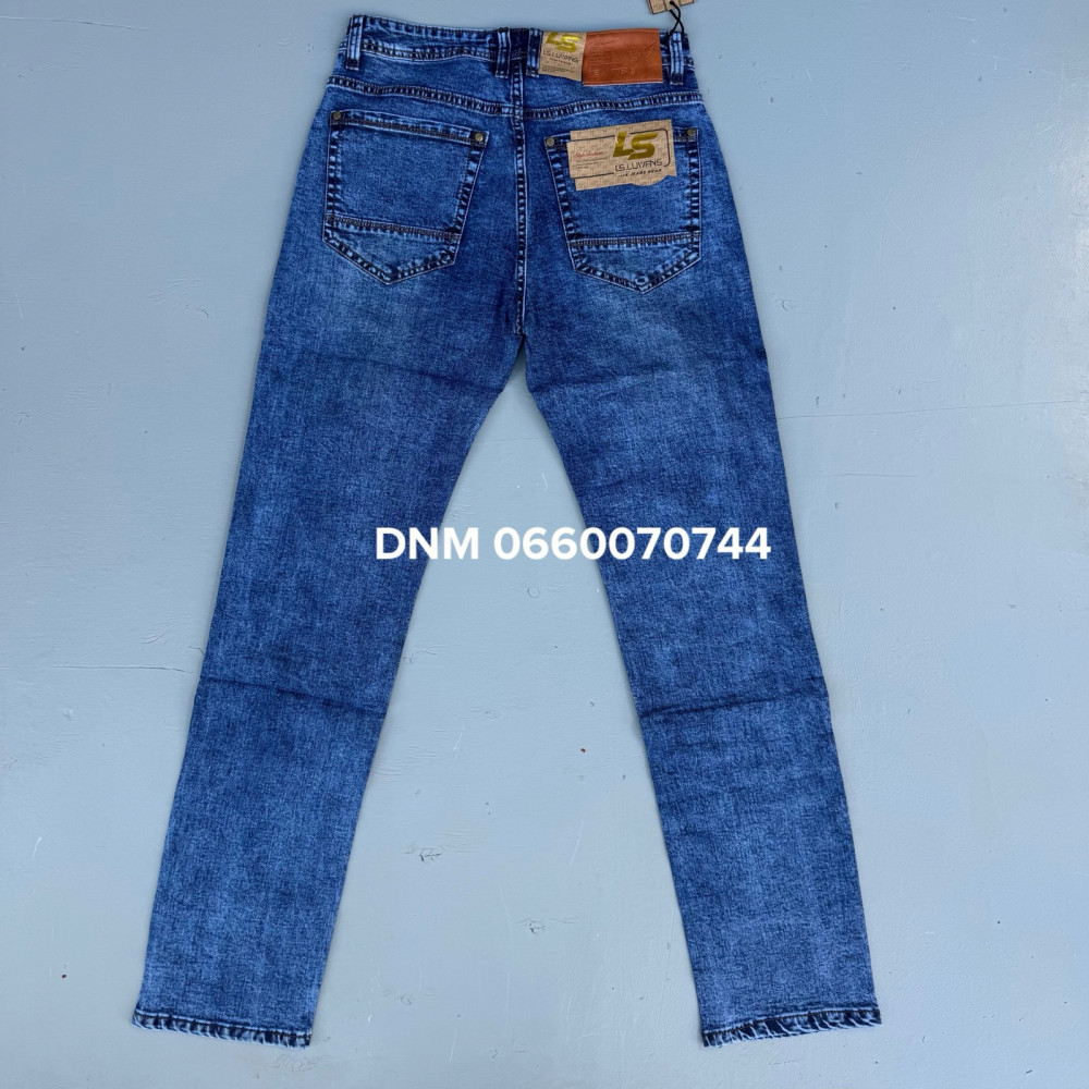 Luvans  Класичні джинси синього кольору Classic fit 32-40 307B