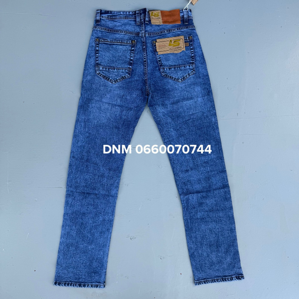 Luvans  Класичні джинси синього кольору Classic fit 32-40 311B