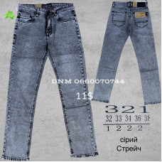 Luvans  Класичні джинси сірого кольору Classic fit 32-38 321