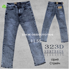 Luvans  Класичні джинси сірого кольору Classic fit 34-44 323D