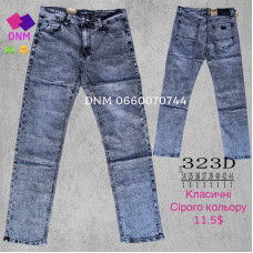 Luvans  Класичні джинси сірого кольору Classic fit 34-44 323D