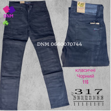 Luvans  Класичні джинси чорного кольору Classic fit 29-38 317