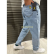 Lyle & Scott Мом джинси синього кольору Mom fit 29-36 027