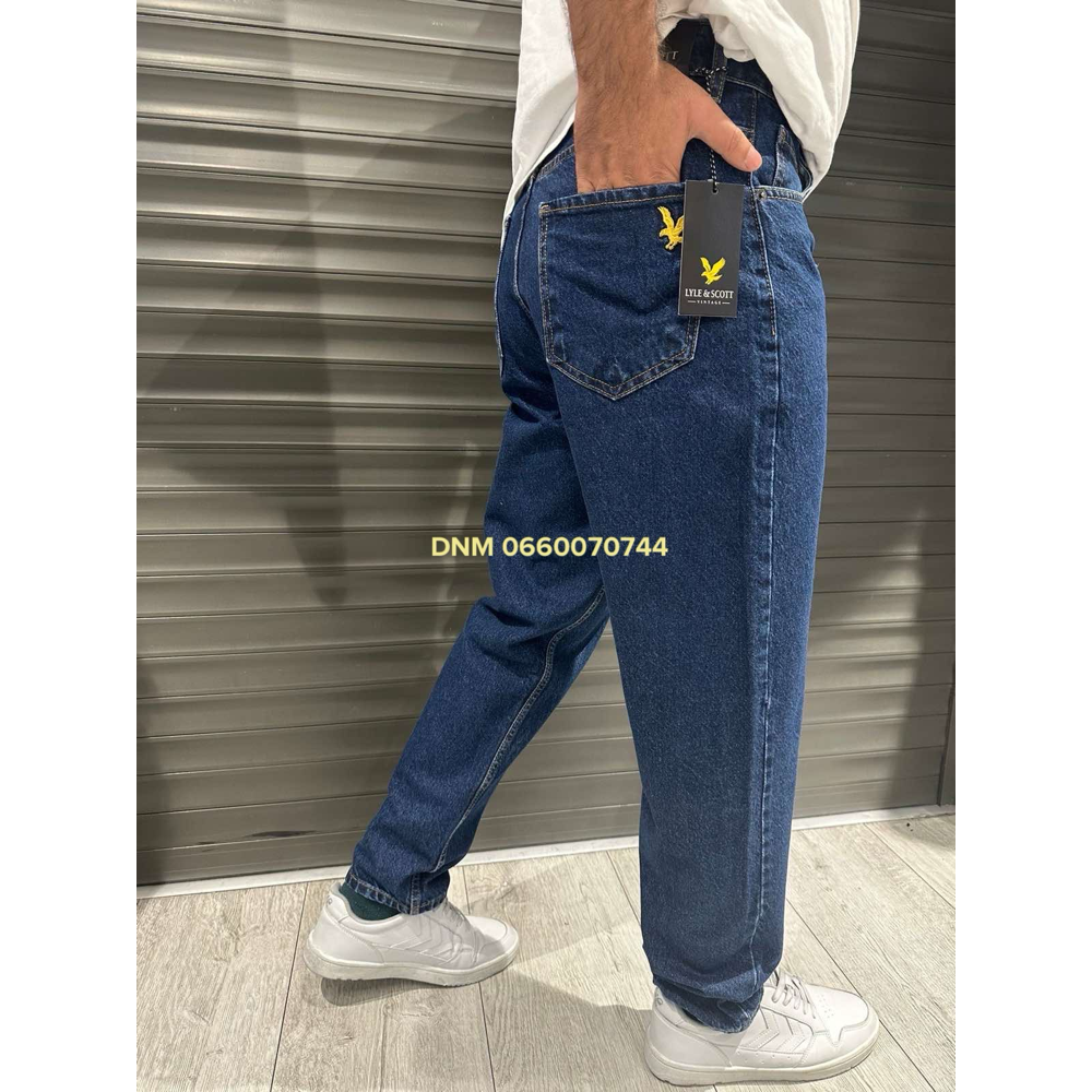 Lyle & Scott Мом джинси синього кольору Mom fit 29-36 016