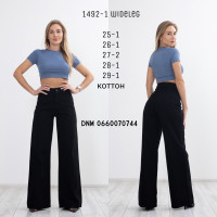 Liuzin Wide leg джинси чорного кольору широкі 25-29 1492-2