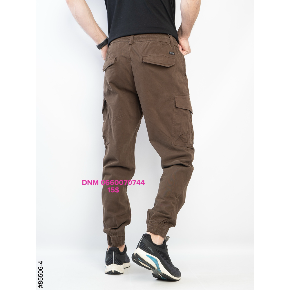 Superlupp Джогери брюки коричневого кольору Joggers 29-38 85506-4