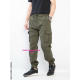 Superlupp Джогери брюки хакі кольору з боковими кишенями Jogger fit 30-38 8B16