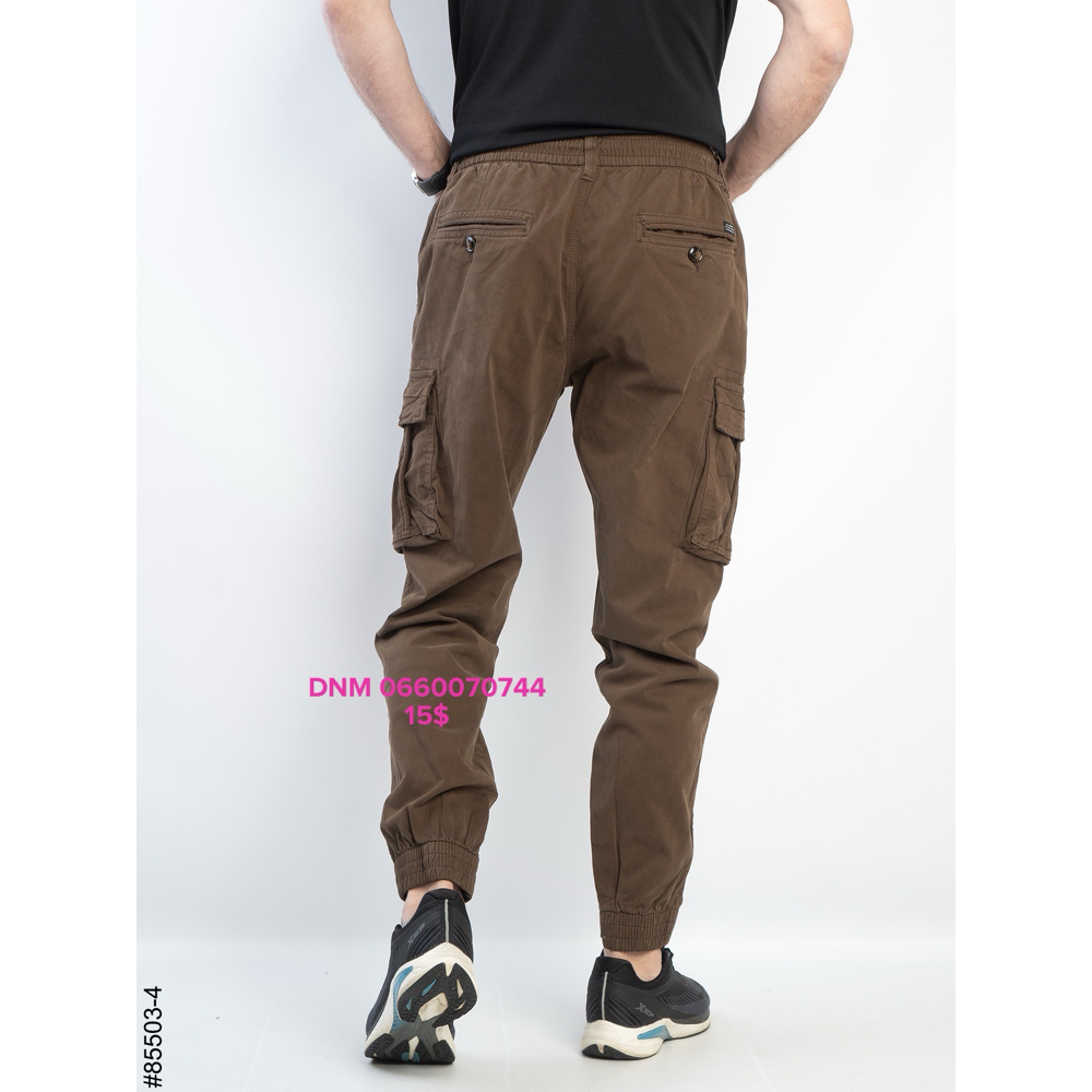 Superlupp Джогери брюки коричневого кольору Joggers 30-40 85503-4
