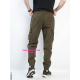 Superlupp Джогери брюки хакі кольору з боковими кишенями Jogger fit 29-38 85505-1